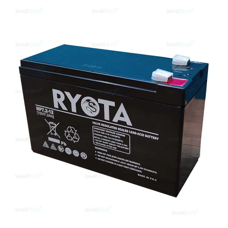 باتری یو پی اس 7 آمپر مدل RYOTA-NP7.2