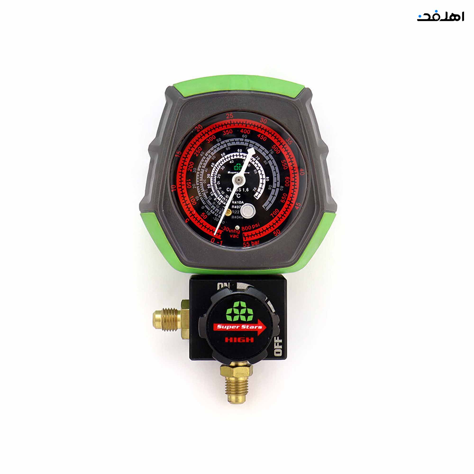 گیج تکی فشار بالا سوپر استارز Super Stars مدل ST-B168H — تصویر ۲