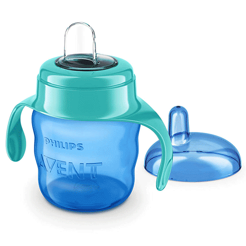 لیوان نوزاد خارجی philips دهنی نرم دسته دار avent
