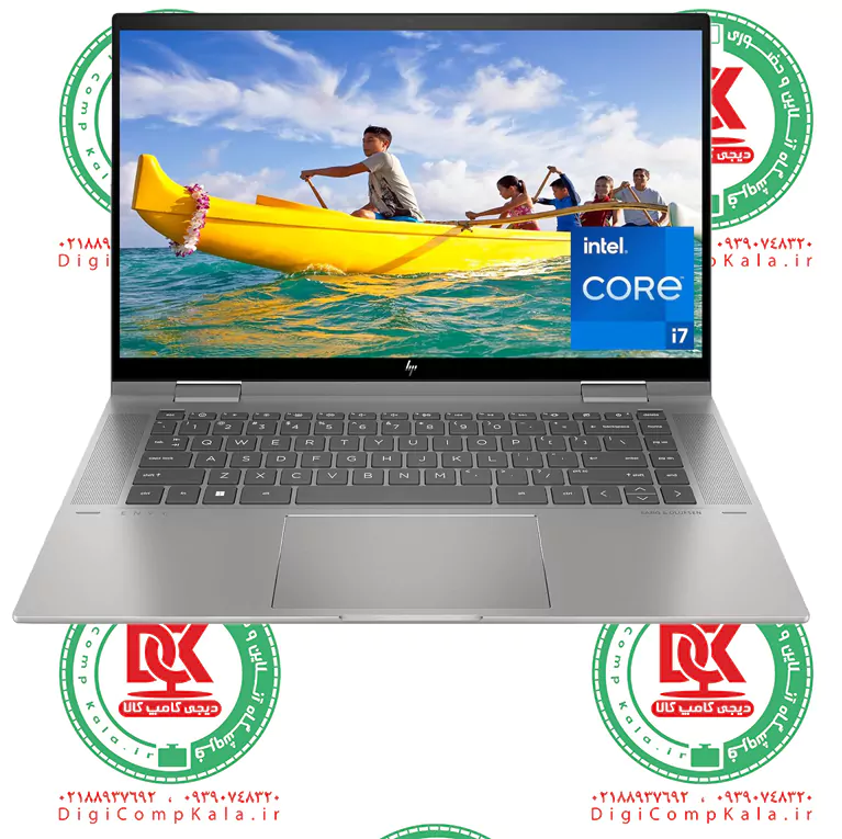 لپ تاپ 15.6 اینچ لمسی و 360 درجه اچ پی HP Envy x360 15 2023 2-in-1 Intel Core i5 1245u FullHD IPS پردازنده اینتل ن — تصویر ۵