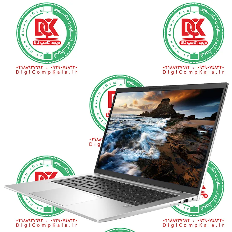 لپ تاپ 14 اینچ اچ پی HP EliteBook 845 G9 AMD Ryzen 5 Pro 6650u DDR5 WUXGA (1920 x 1200) IPS پردازنده AMD سری 6000 گارانت