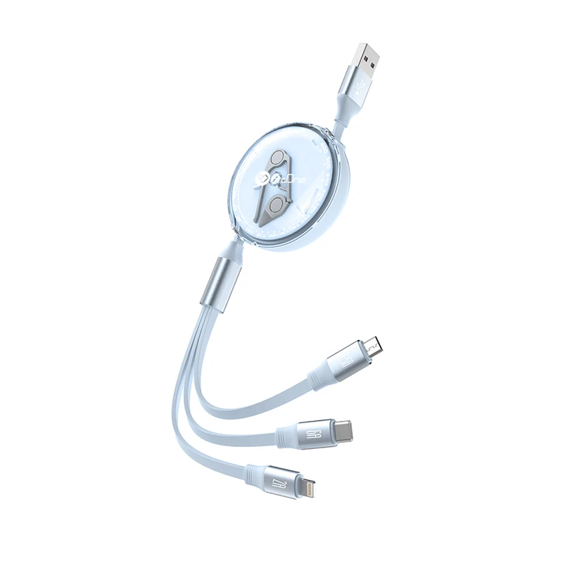 کابل تبدیل USB به USB-C / microUSB / لایتنینگ پرووان مدل PCC118R — تصویر ۲