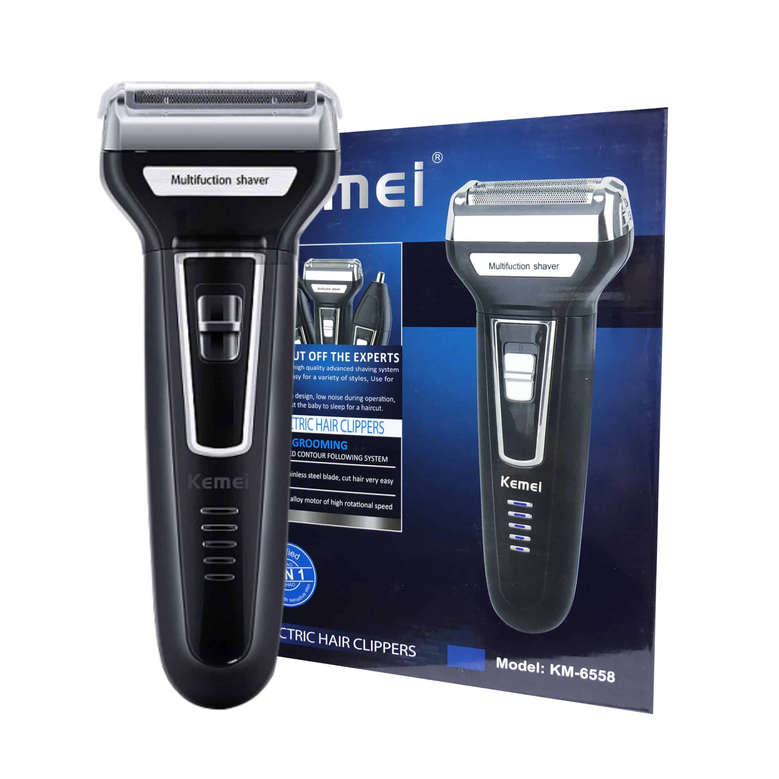 ماشین اصلاح موی صورت کیمی مدل KM-6558 ا KEMEI KM-6558