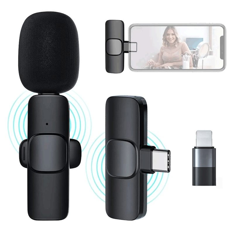 میکروفون یقه ای بیسیم K8 — تصویر ۳