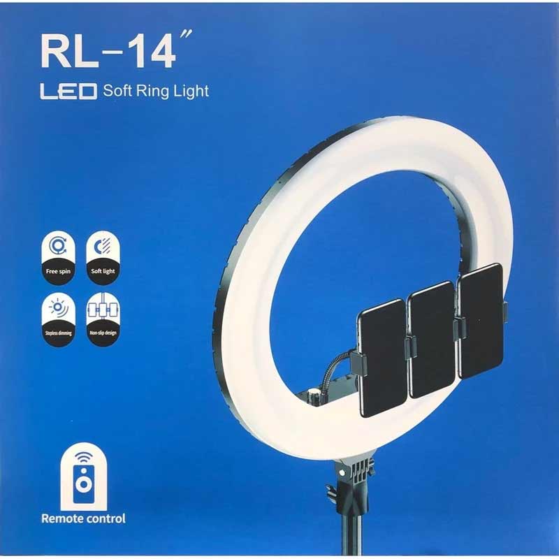 رینگ لایت عکاسی سایز 36 مدل RL-14 — تصویر ۴