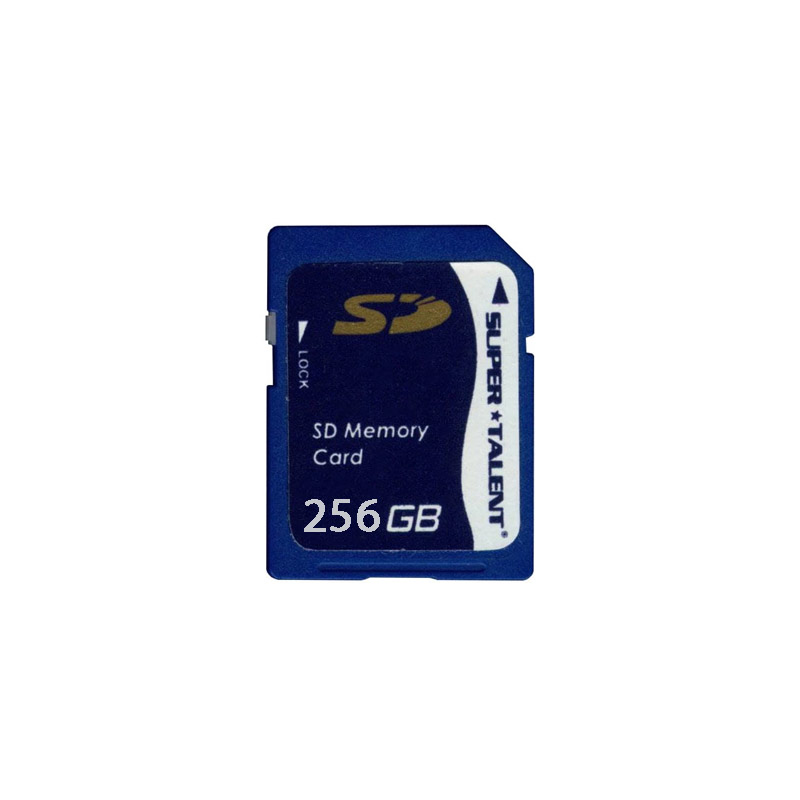 کارت حافظه SD دوربین سوپر تلنت ظرفیت 256 گیگابایت — تصویر ۲