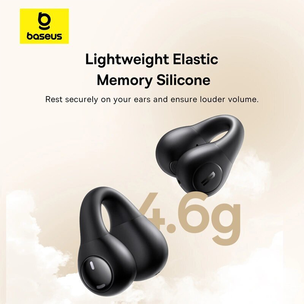 هندزفری بلوتوث بیسوس مدل BASEUS BASS 15 CLIP OPEN-EAR — تصویر ۸