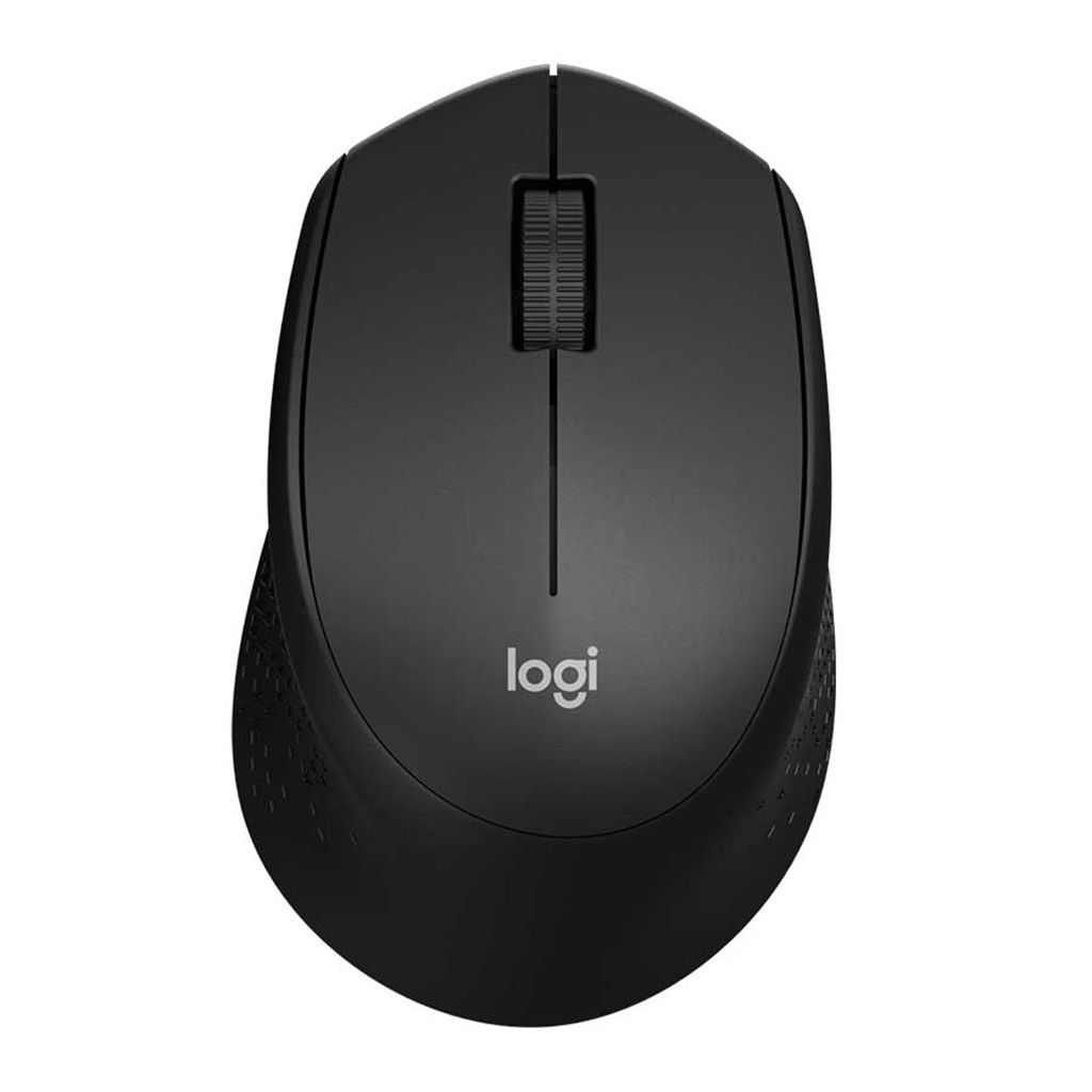 موس بی سیم لاجیتک مدل LOGITECH M330 SILENT PLUS رنگ مشکی