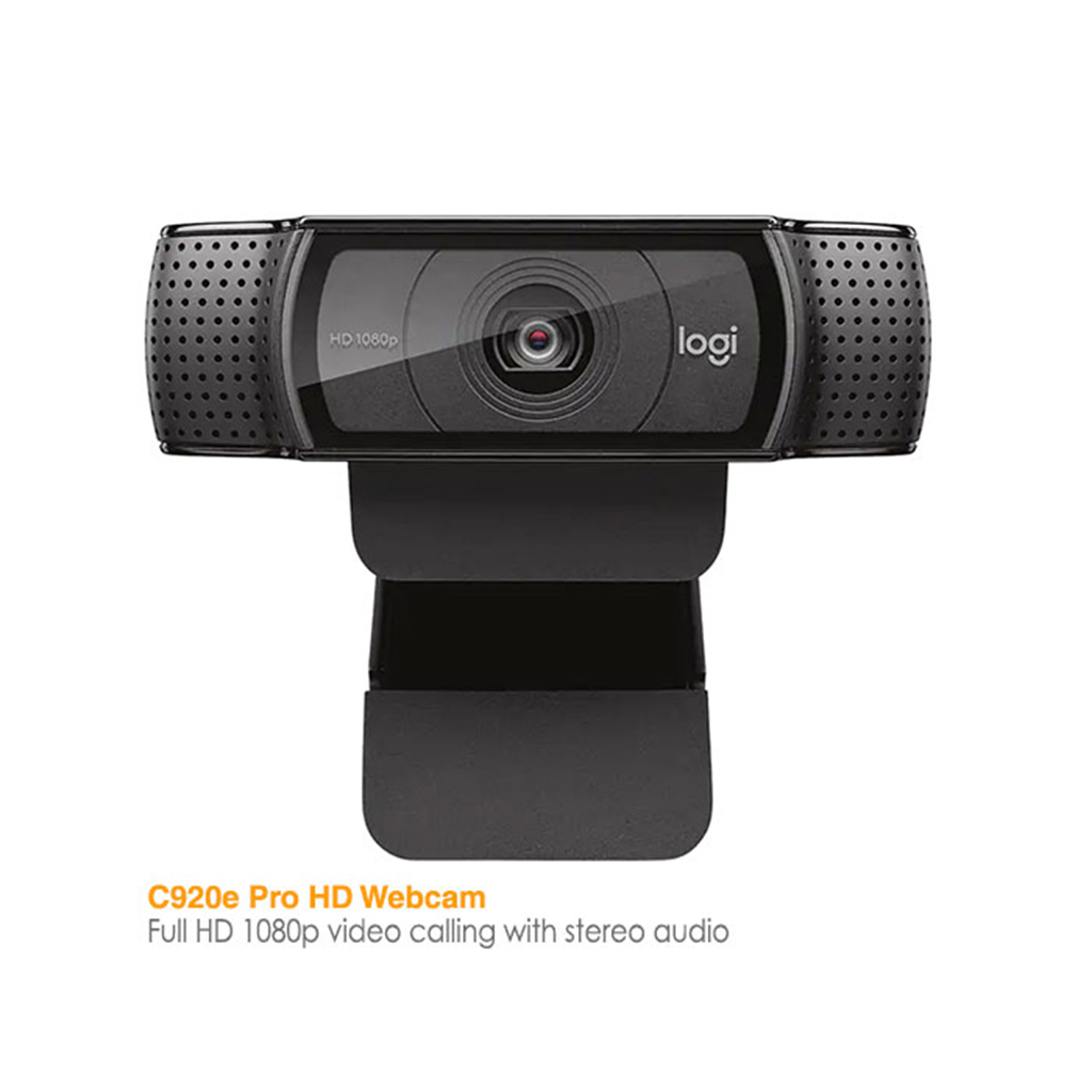 وبکم لاجیتک مدل LOGITECH C920E HD PRO رنگ مشکی