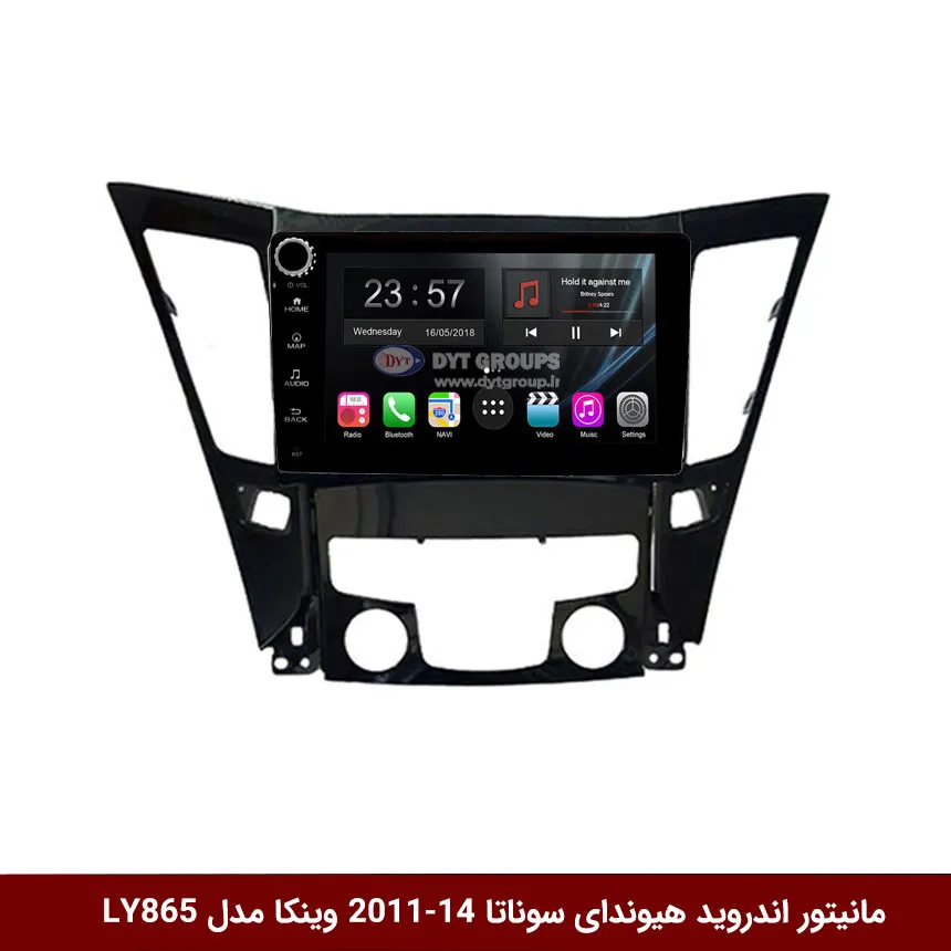 مانیتور اندروید کیا سورنتو 2009-2007 برند وینکا مدل LY865 سری S170 *ولوم‌دار — تصویر ۶