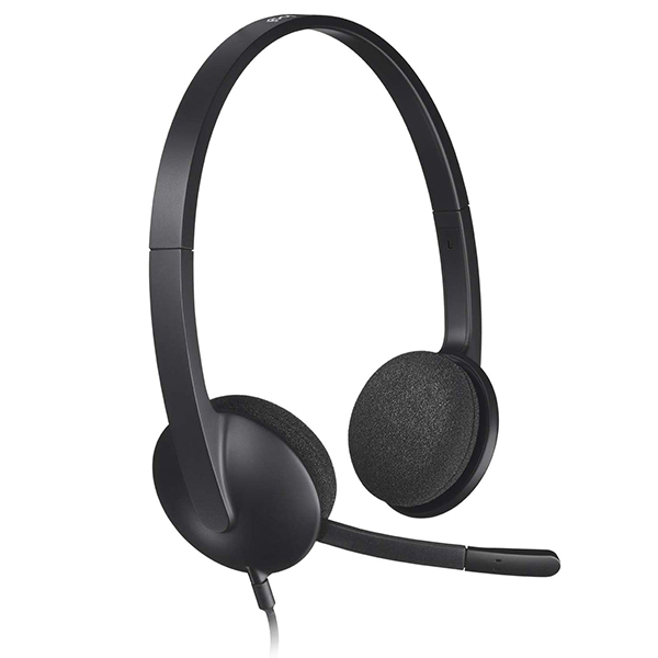 هدفون لاجیتک مدل LOGITECH H340 رنگ مشکی