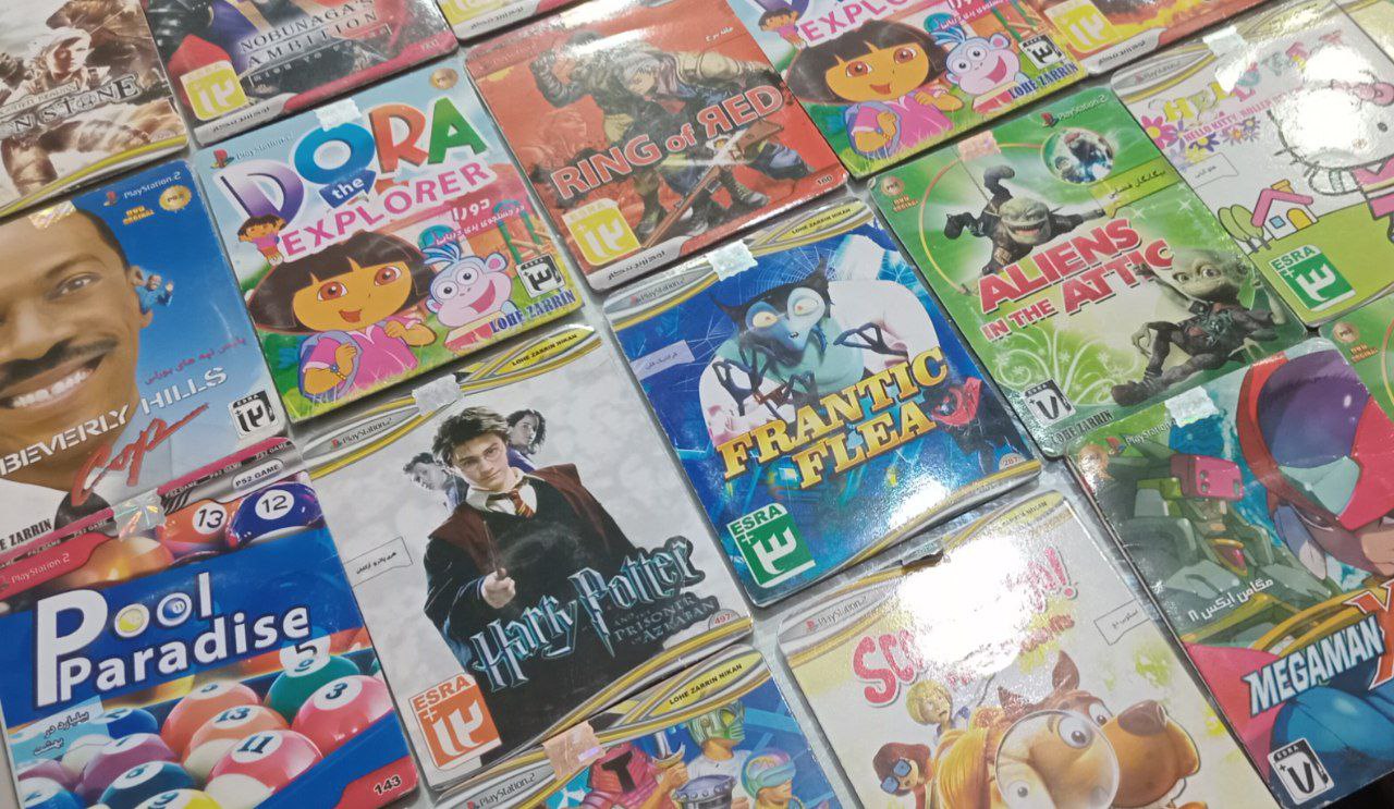 5 عدد بازی سونی 2 play station انتخاب دلخواه