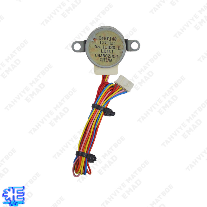 موتوربادگردون کولرگازی استوکLEILI CHANGZHOU_24BYJ48_13320-B — تصویر ۲