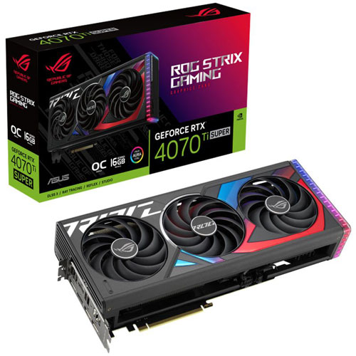 کارت گرافیک ASUS ROG STRIX RTX 4070 Ti Super OC 16G