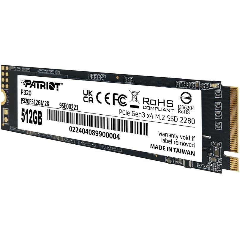 حافظه SSD پاتریوت Patriot P320 512GB M.2 — تصویر ۶