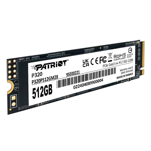 حافظه SSD پاتریوت Patriot P320 512GB M.2 — تصویر ۴