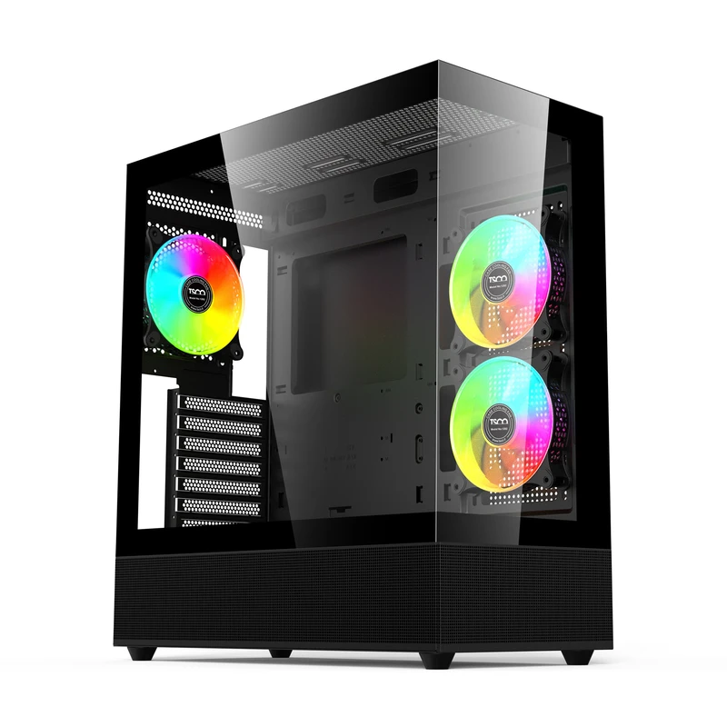 کیس کامپیوتر تسکو GC 4491 RGB Mid Tower مشکی