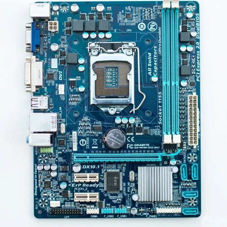 مادربرد گیگابایت GA-H61M-DS2 (استوک)