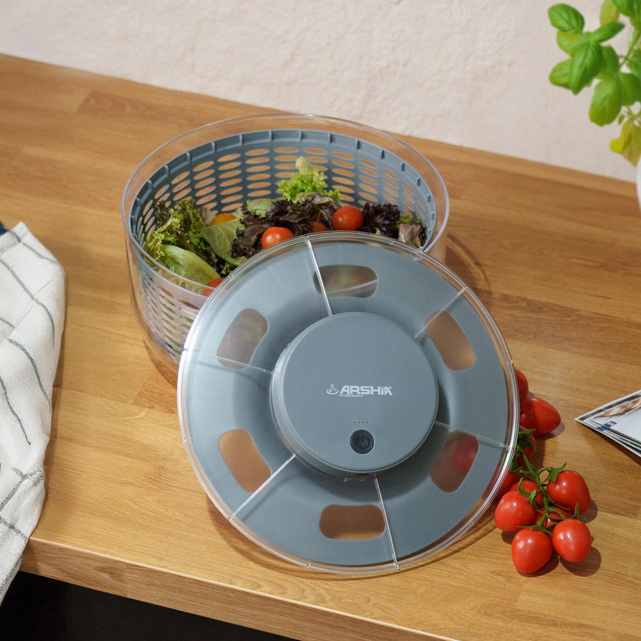 سبزی خشک کن شارژی عرشیا مدل SL160-3617 — تصویر ۴