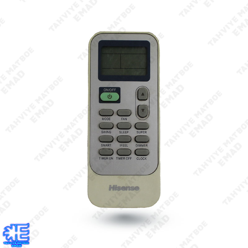 ریموت کنترل کولرگازی هایسنس فابریک استوک Hisense