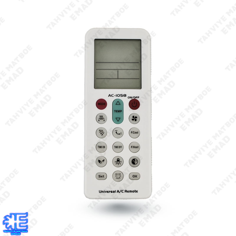ریموت کنترل کولرگازی همه کاره AC-1085