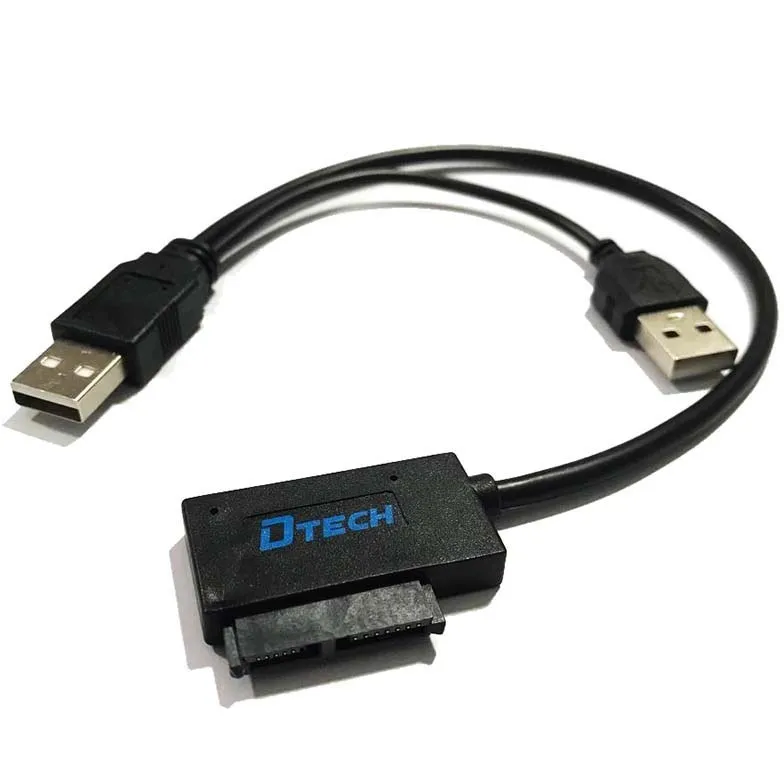 کابل تبدیل SATA به USB مناسب DVD رایتر دی تک