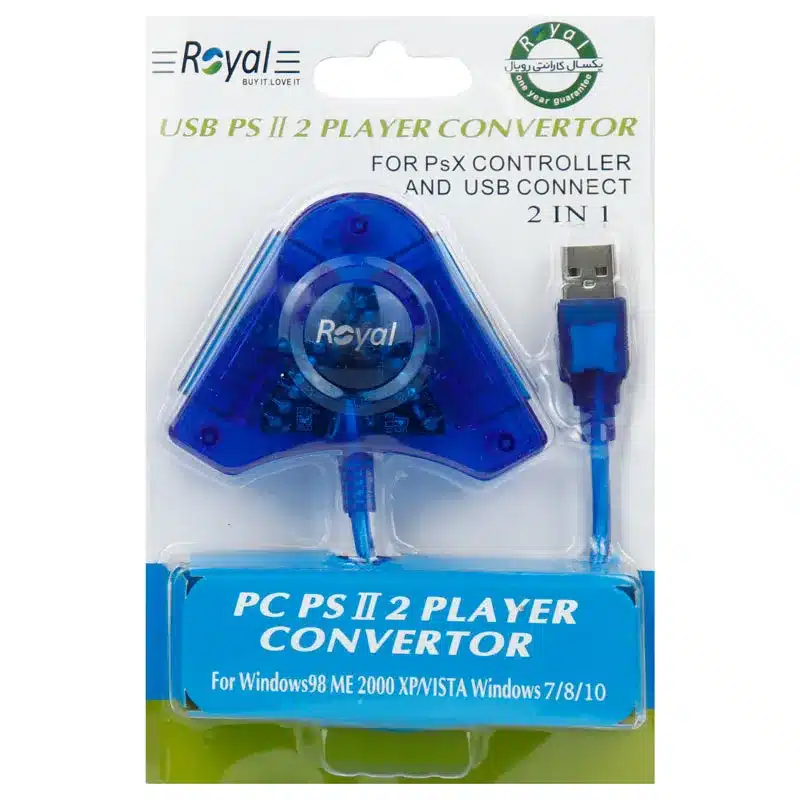 تبدیل USB To Playstation رویال Royal RC-10 — تصویر ۳