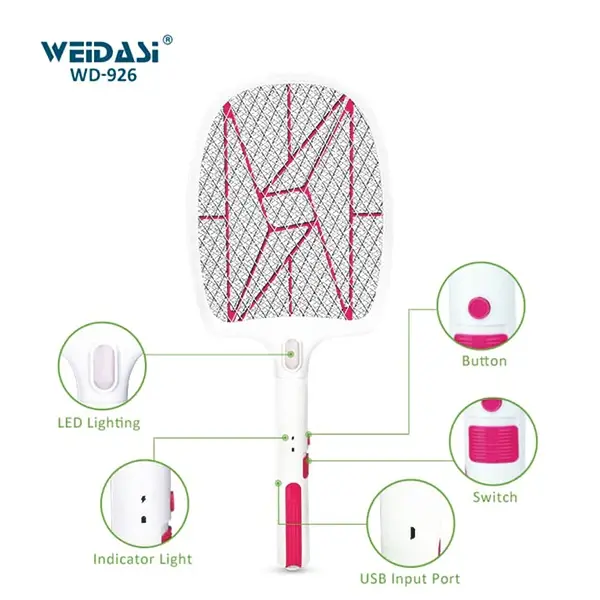 حشره‌کش برقی ویداسی مدل WD-926 — تصویر ۶
