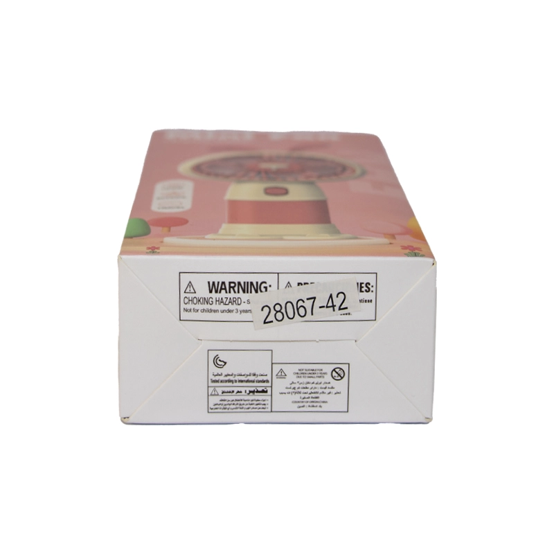 پنکه کارتونی دستی مدل +ER 250 میلی آمپر ساعت طرح خرگوشی — تصویر ۶