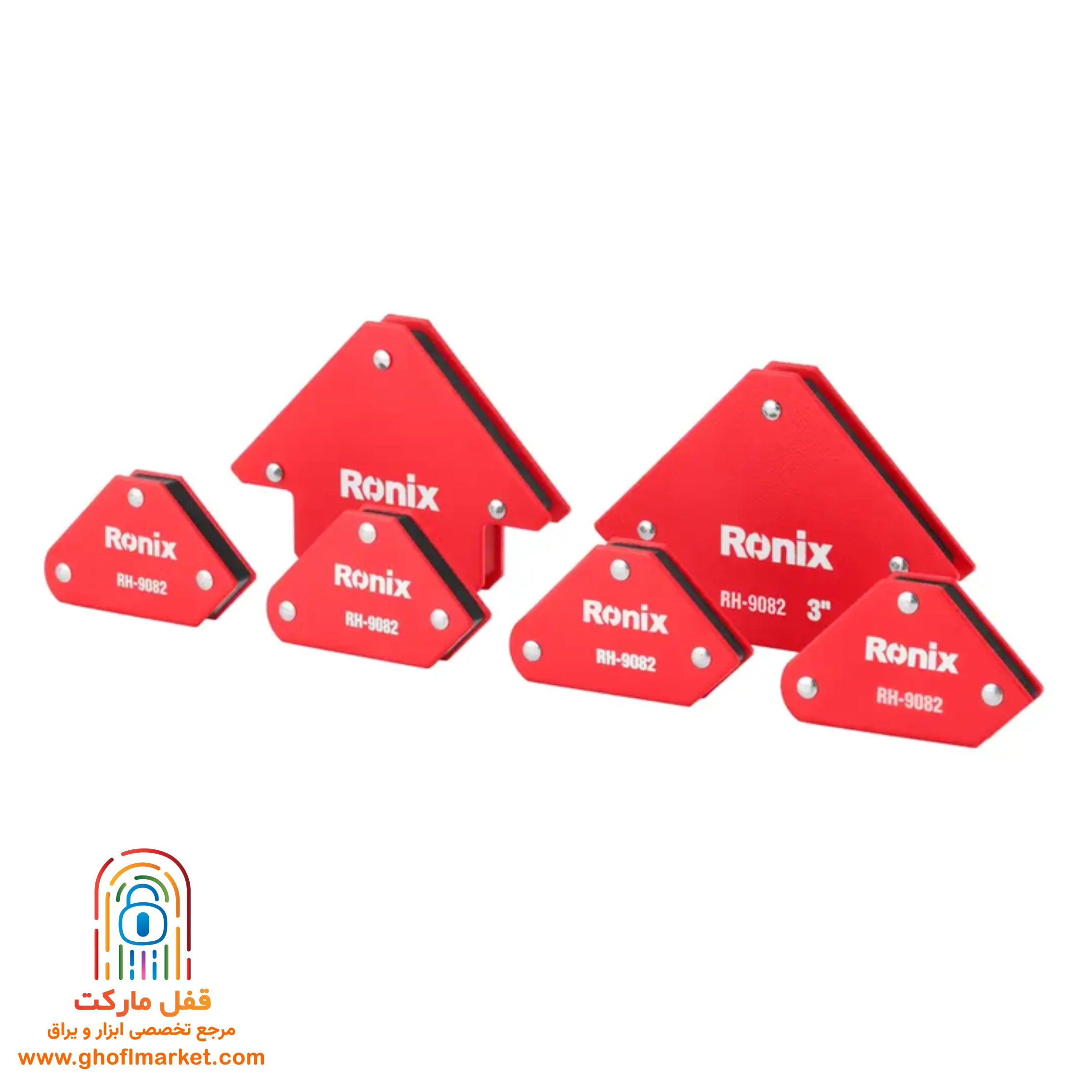 ست گونیا جوشکاری رونیکس مدل RH-9082