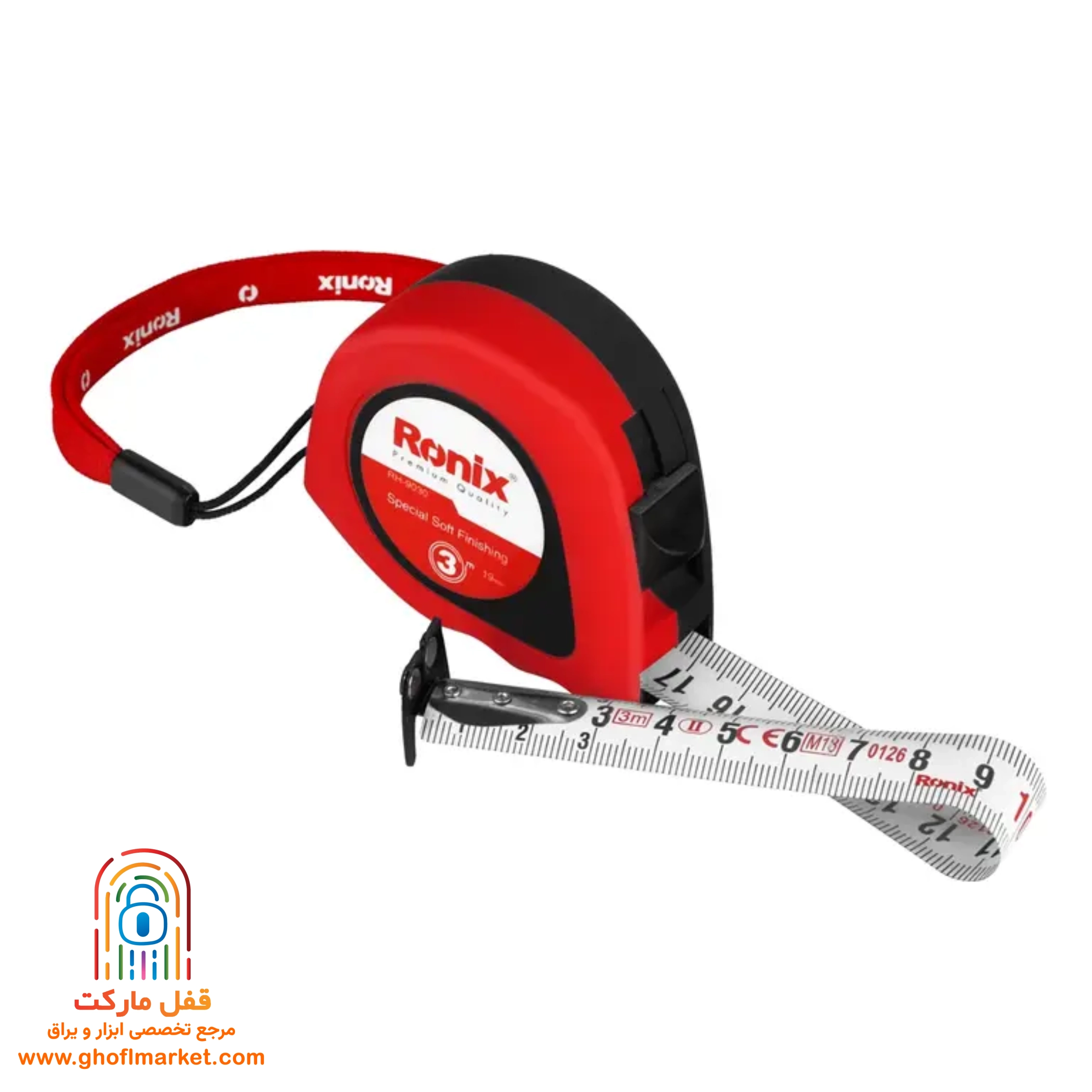 متر روکش دار 3 متری رونیکس مدل RH-9030