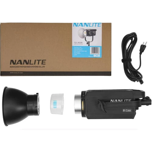 نور ثابت نانلایت Nanlite FS-300B Bi-Color LED Monolight — تصویر ۴