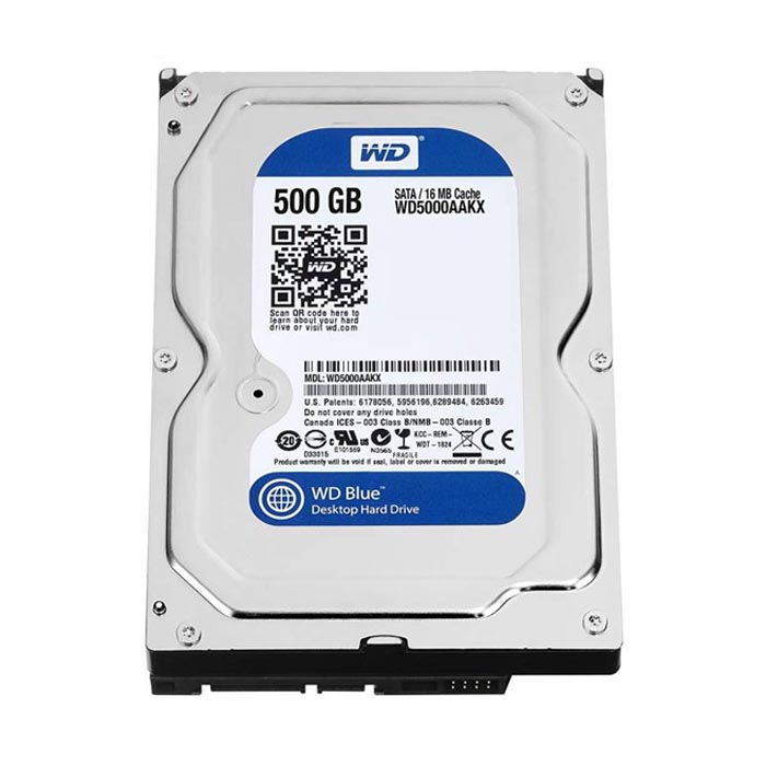 هارد اینترنال 500 گیگ وسترن دیجیتال Western Digital Blue 500GB
