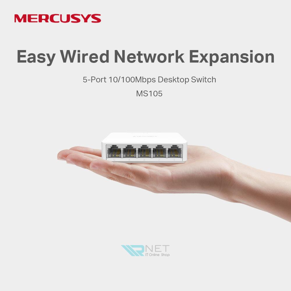 سوییچ 5 پورت مرکوسیس MERCUSYS MS105 — تصویر ۶