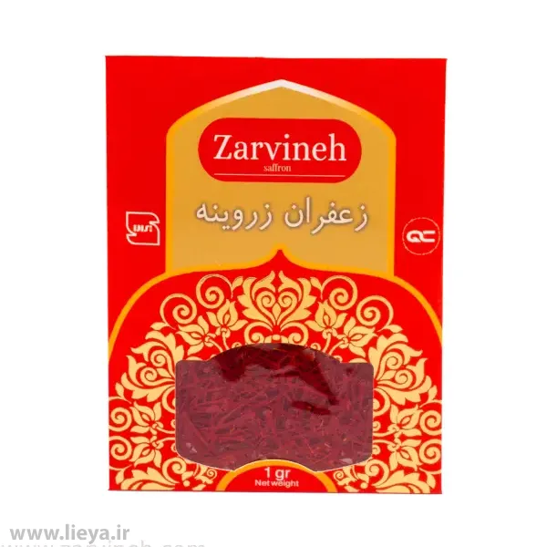 زعفران نگین زروینه – 1 گرم — تصویر ۲