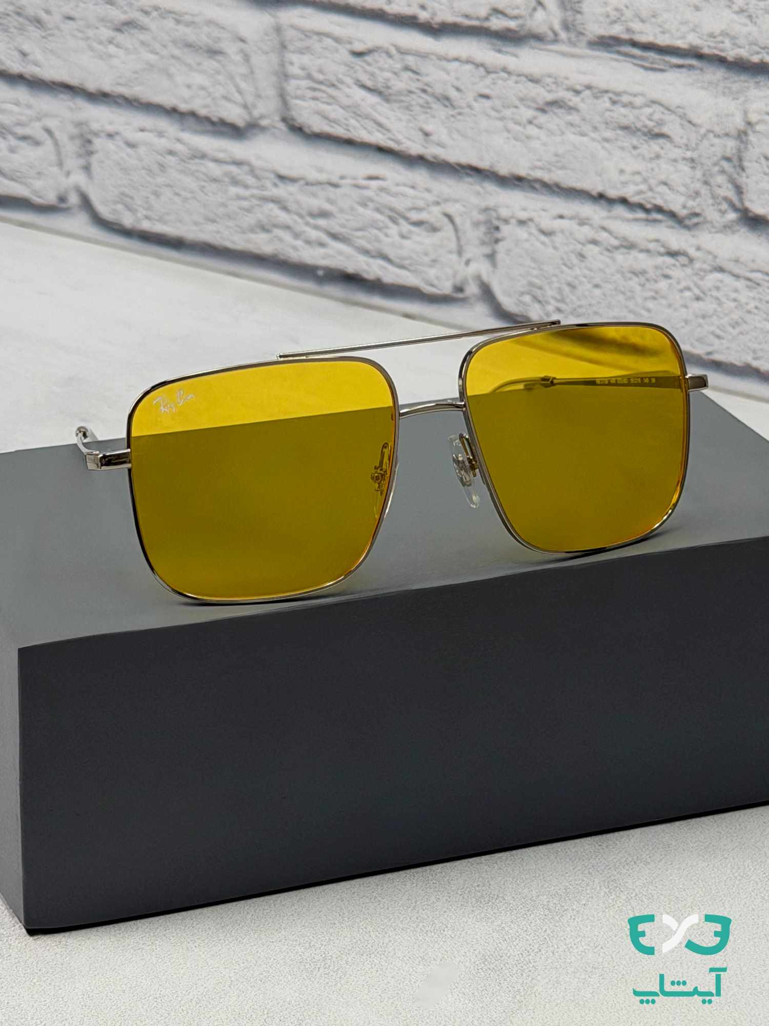 عینک آفتابی ریبن Rayban کد RB3758 دید درشب