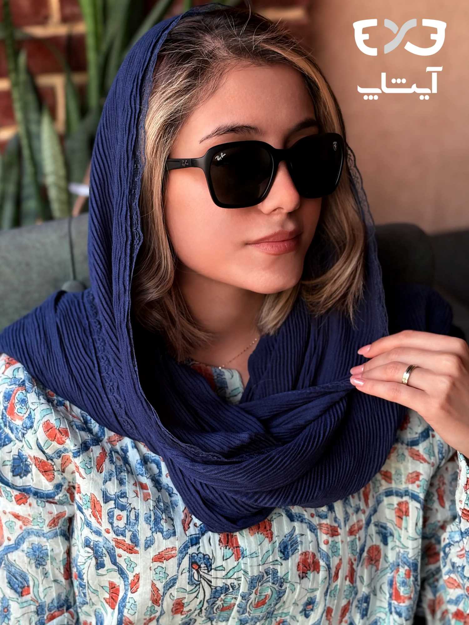 عینک آفتابی ریبن Rayban کد RB4343 — تصویر ۳
