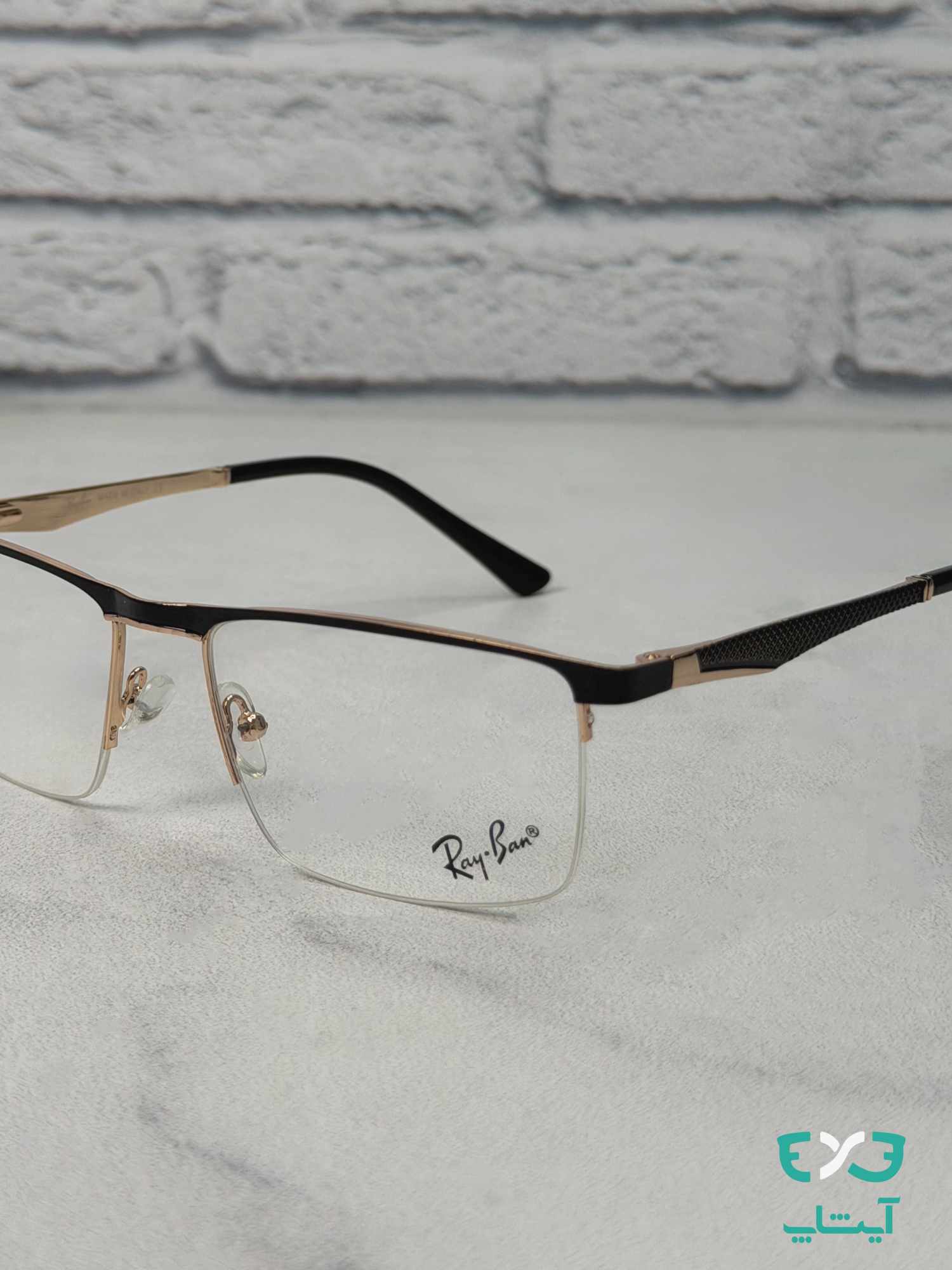 عینک طبی ریبن RayBan کد90443 — تصویر ۸