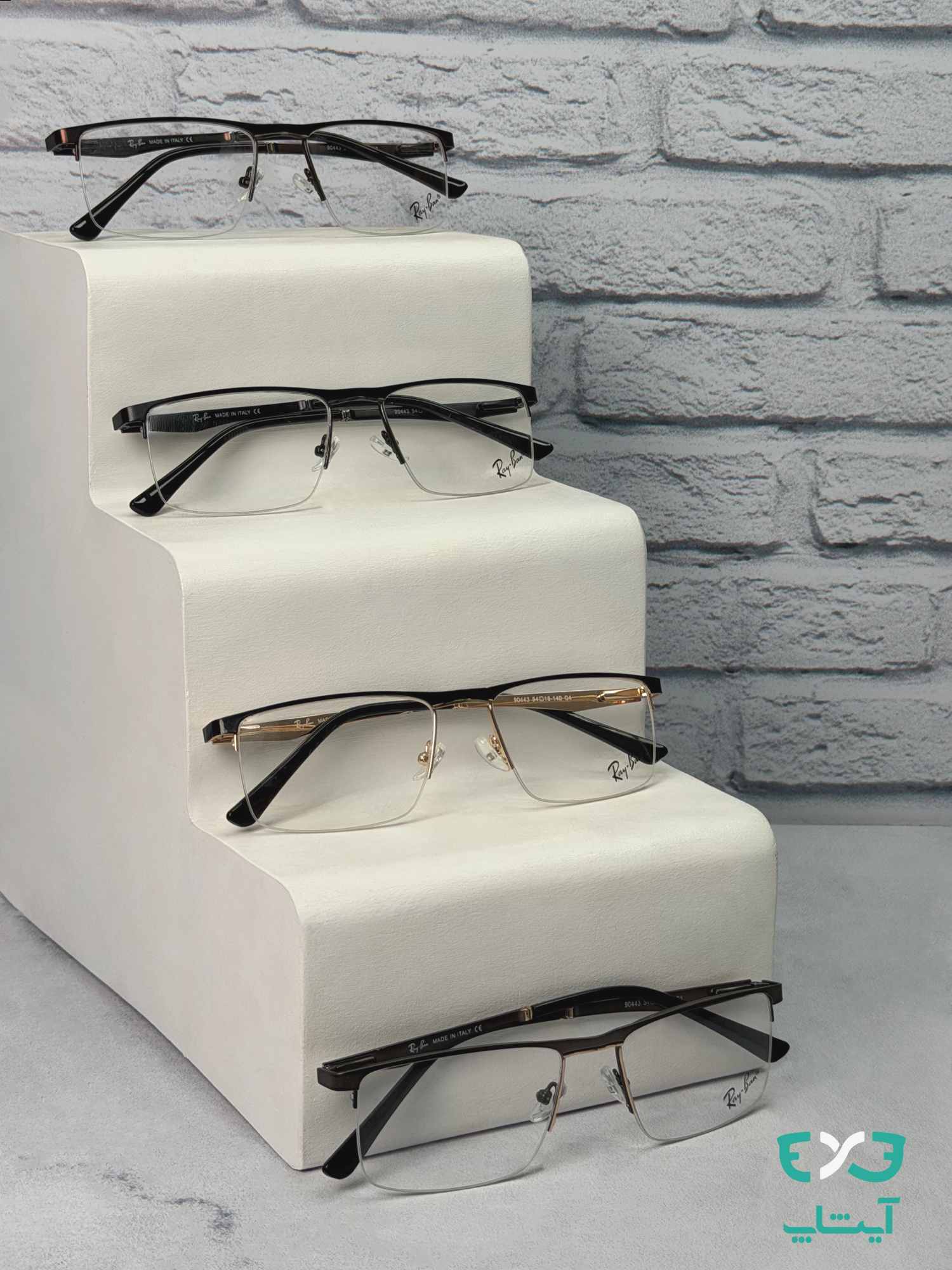 عینک طبی ریبن RayBan کد90443 — تصویر ۴