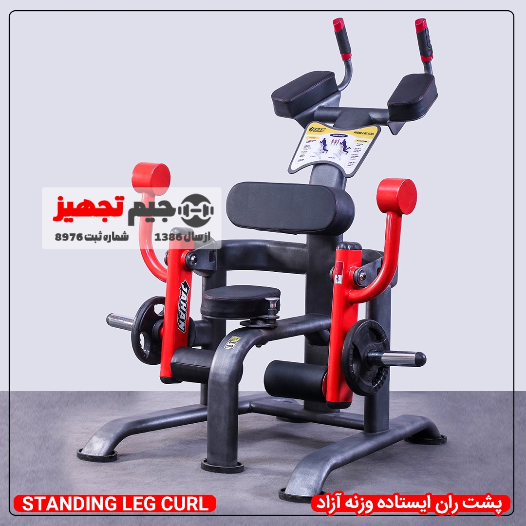 پشت ران ایستاده
