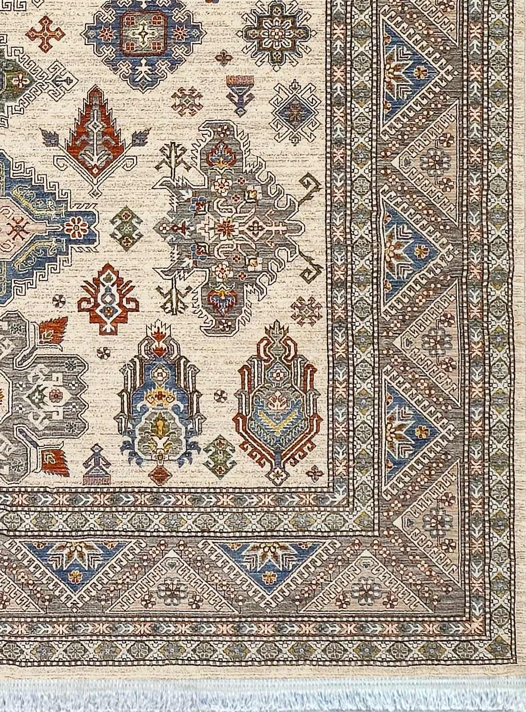 گبه ماشینی سلطان آباد رنگ کرم 700 شانه کد 76020 — تصویر ۵
