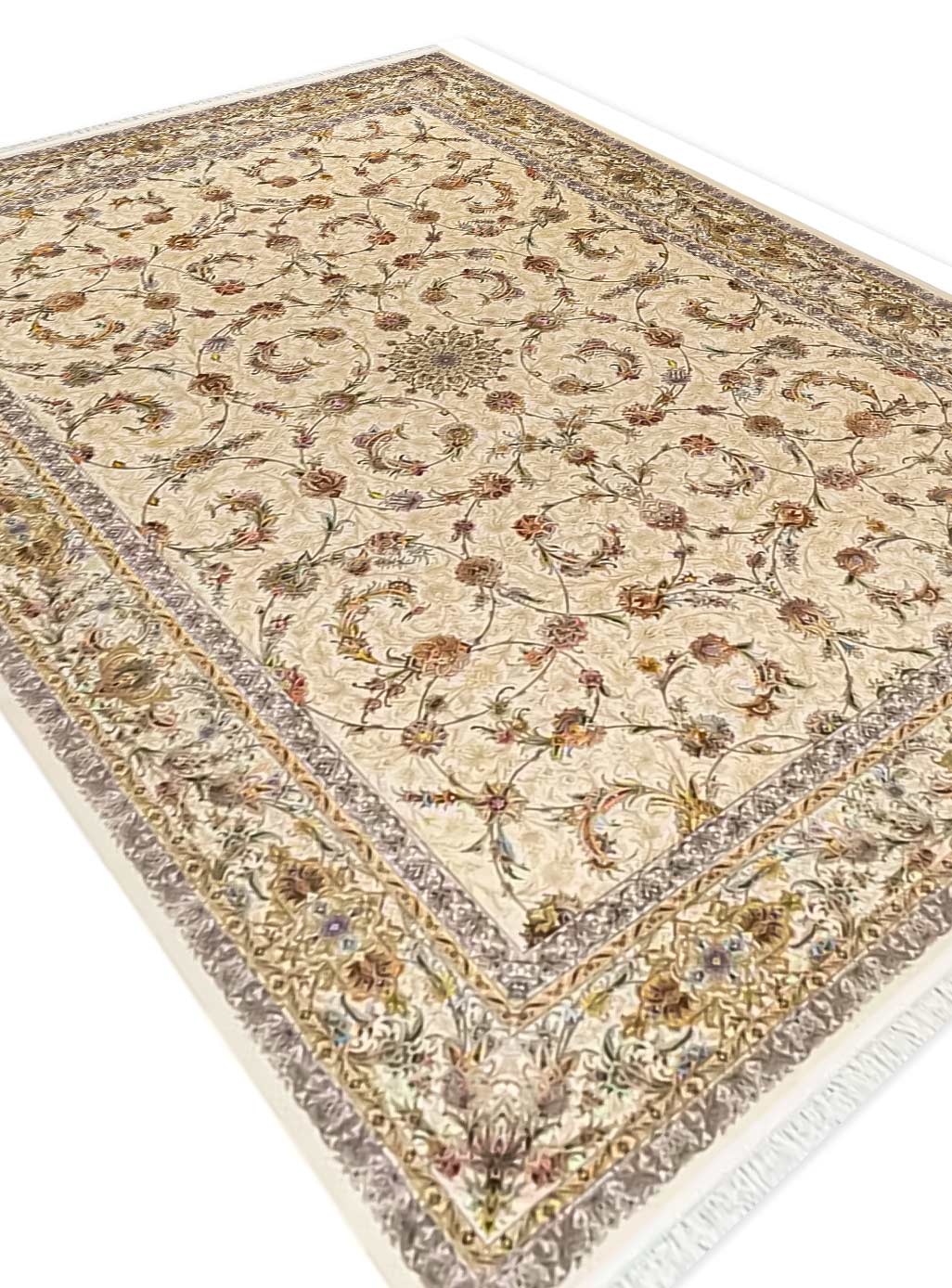 فرش تندیس طرح گلریز 1500 شانه کد 20NC0010