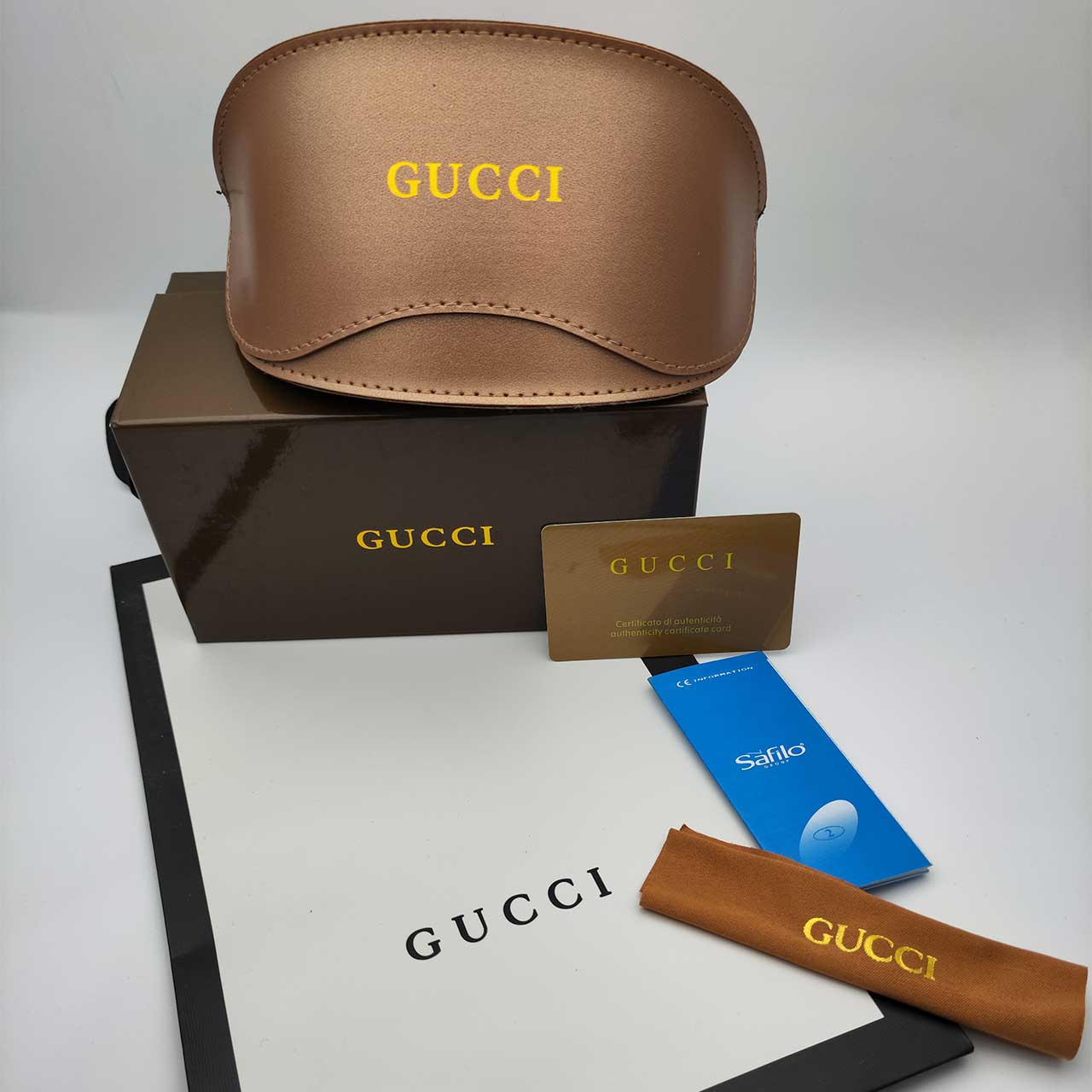 همکاری قاب عینک اورجینال گوچی Gucci Gg2
