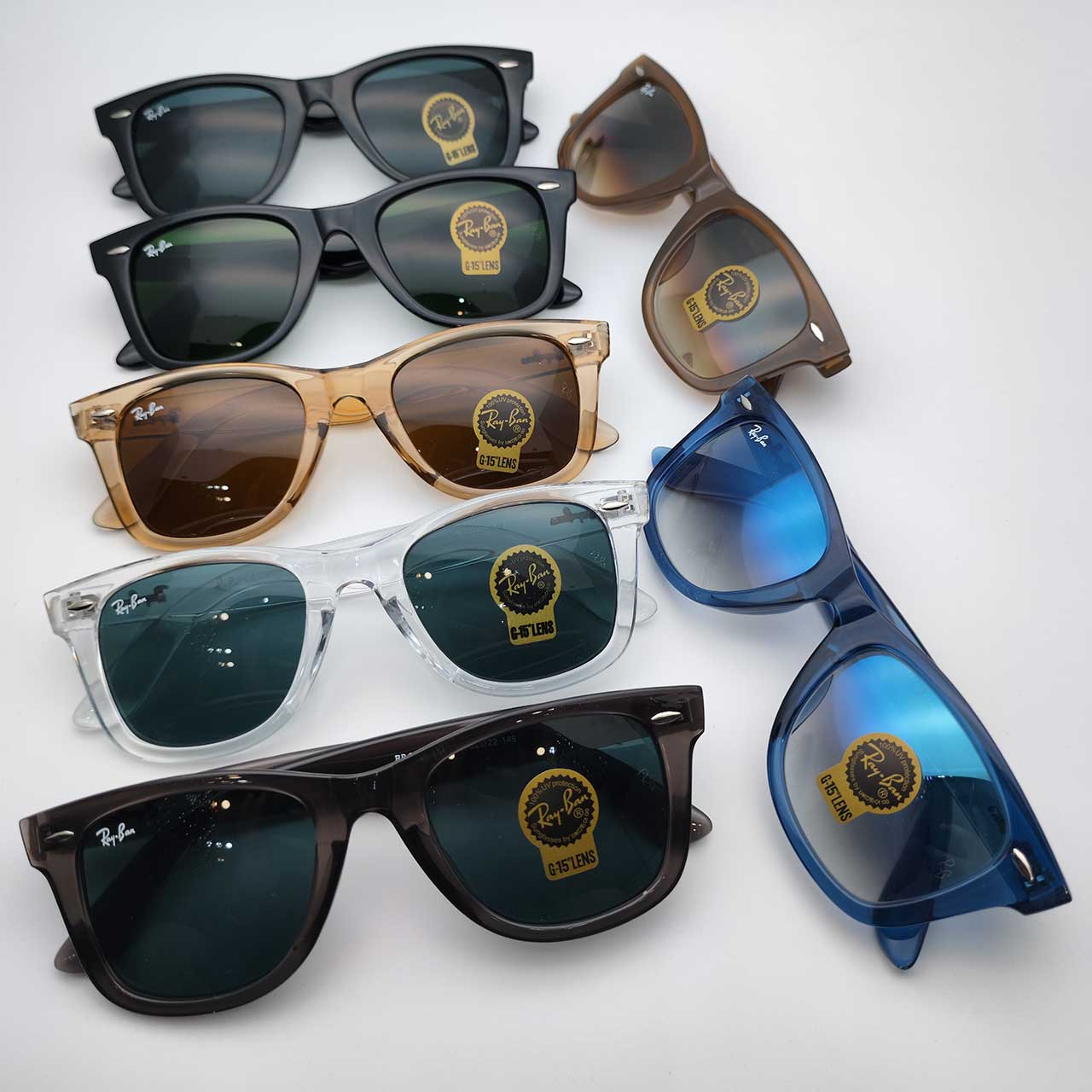 عینک آفتابی ری بن ویفر کد Rayban 2140