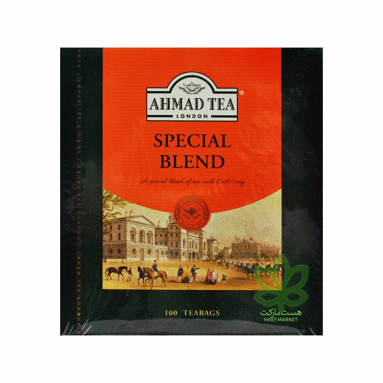 چای عطری کیسه ای اسپشیال بلند 100 عدد احمد – ahmad tea