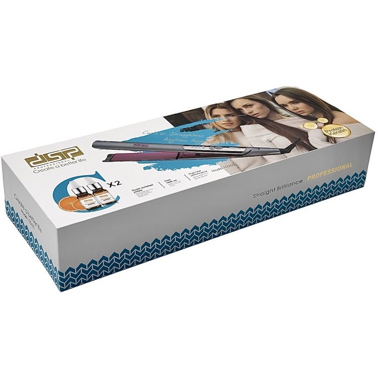اتو مو دی اس پی مدل DSP-10265 با صفحات تیتانیوم دما ۲۴۰ درجه — تصویر ۵
