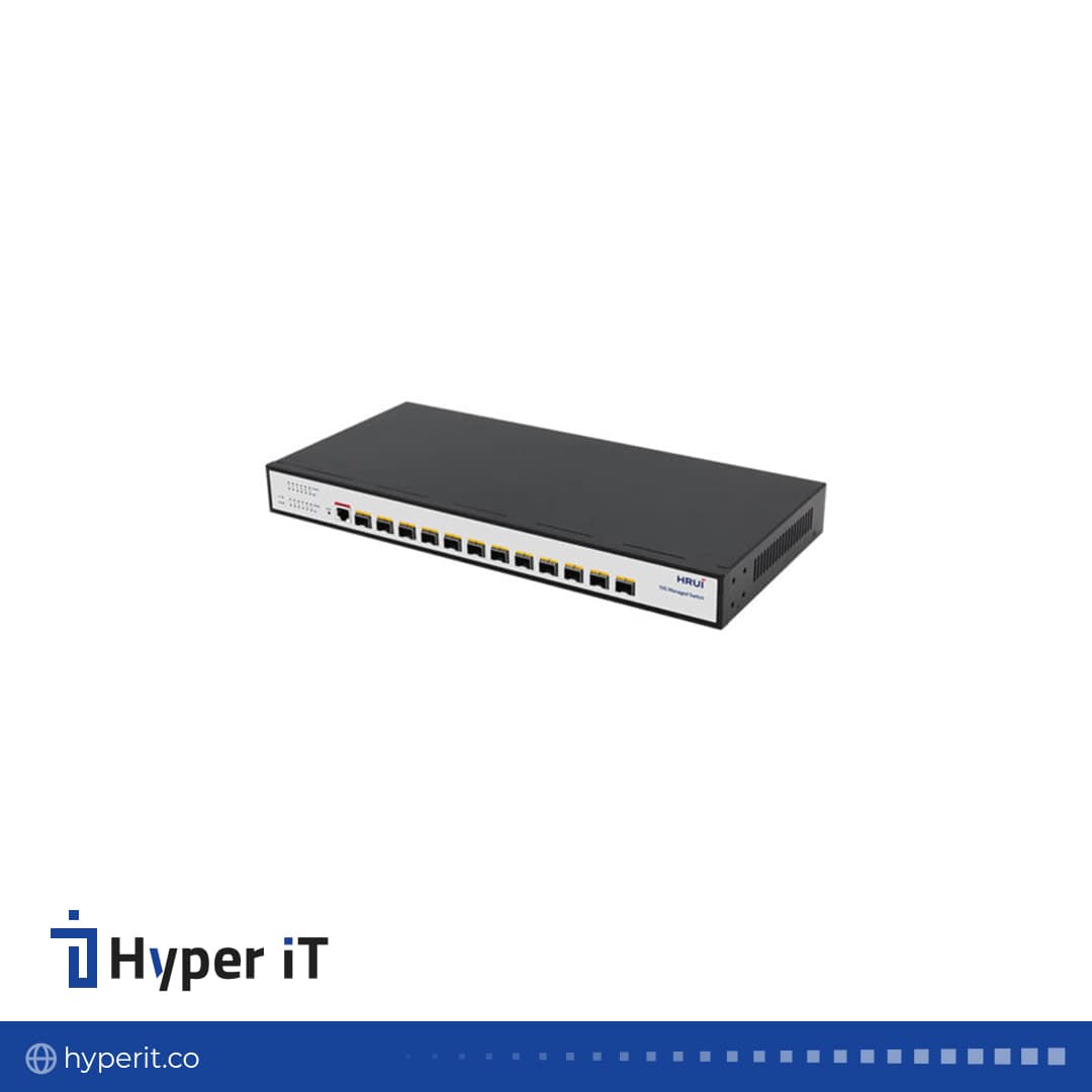 سوئیچ مدیریتی گیگ HRUI مدل HR-SWTG3C12F — تصویر ۳
