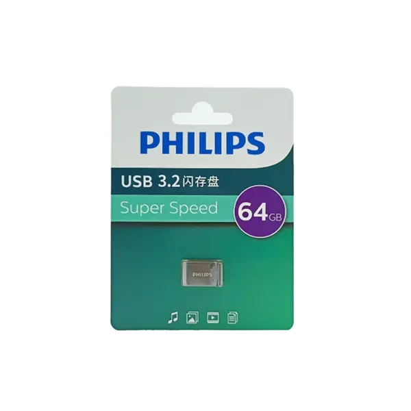 فلش 64 گیگابایت مدل FM20UA-K فیلیپس (PHILIPS) USB 3.2 — تصویر ۳