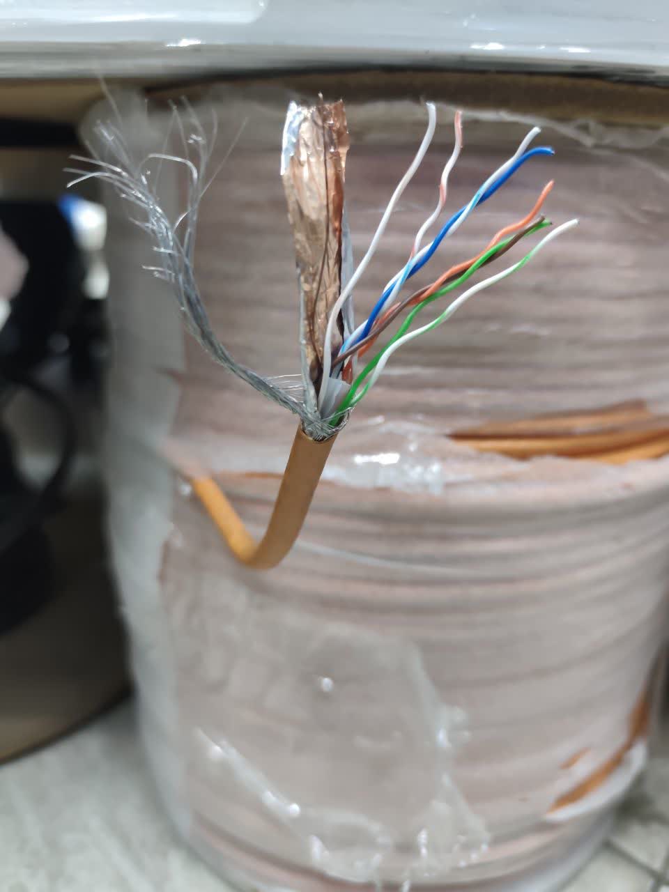 کابل شبکه CAT 6/ INDOOR / SFTP / CCA — تصویر ۲