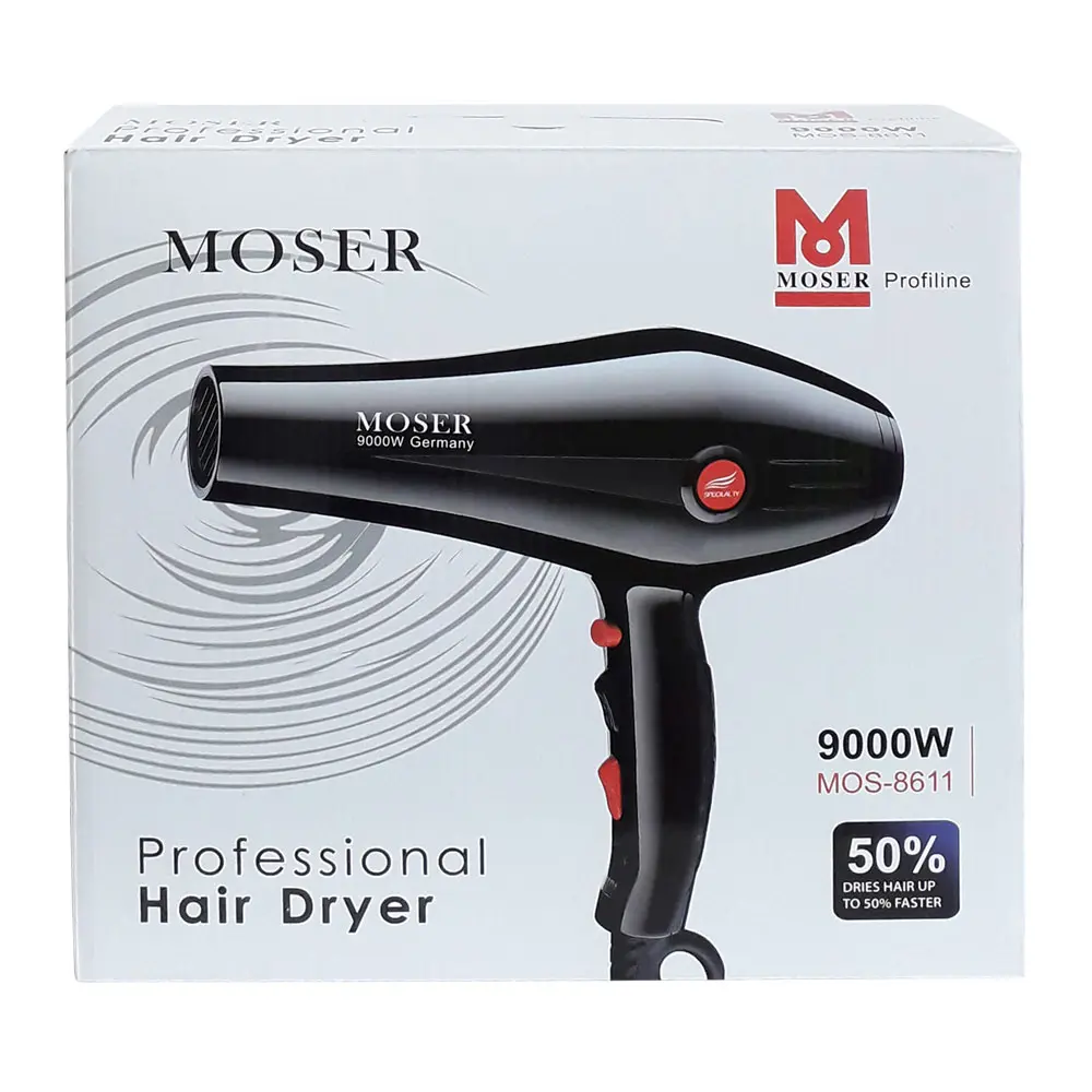 سشوار موزر 9000 وات mos-8611 — تصویر ۸